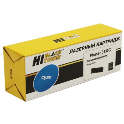 Картридж Hi-Black HB-106R01282/106R01278, 2000 стр, голубой hi black тонер картридж совместимый хай блэк hi black hb 106r03915 9899992308 106r03915 черный 12 2k