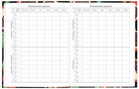 Дневник для 5-11 классов Гранаты, 48 листов Brauberg - фото №16