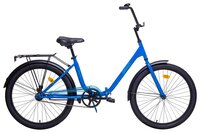 Городской велосипед Аист Smart 24 1.1 (2018) синий (требует финальной сборки)