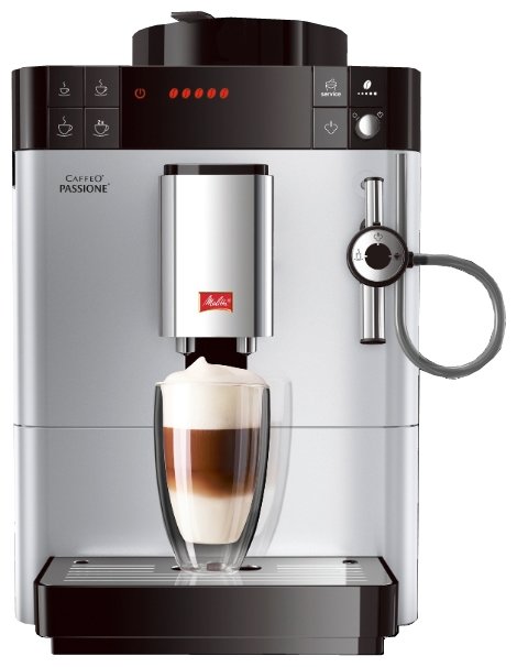 Кофемашина Melitta F 530-101 Passione Серебро