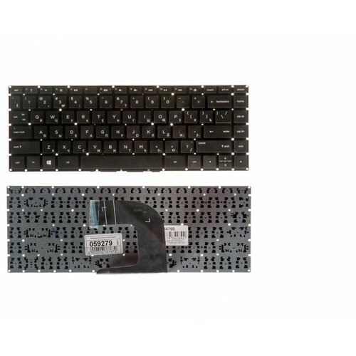 Keyboard / Клавиатура для ноутбука HP, черная