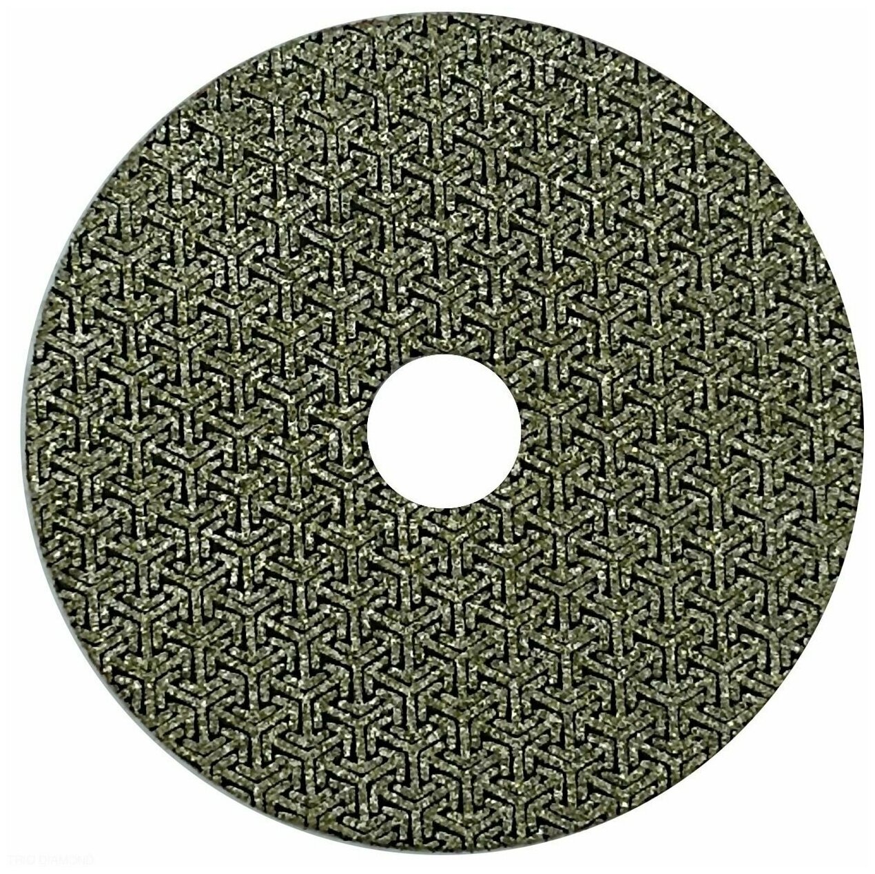 Алмазный гибкий шлифовальный гальванический круг "Черепашка" Hilberg 100 мм № 60, 560060