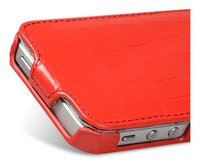 Чехол Melkco Jacka Type (крокодиловая кожа) для Apple iPhone 5/iPhone 5S/iPhone SE красный