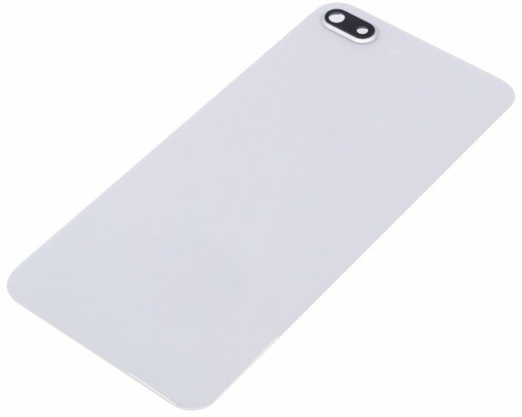 Задняя крышка для Apple iPhone 8 Plus (в сборе со стеклом камеры) серебро AAA