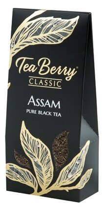 Чай черный листовой Теа Berry "Ассам" "Assam" 100гр - фотография № 1
