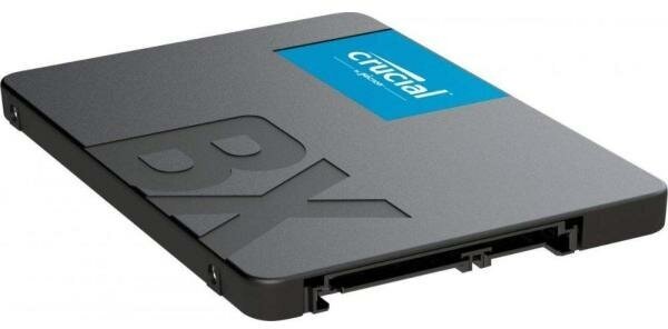 Твердотельный накопитель SSD 2.5 2 Tb Crucial BX500 Read 540Mb/s Write 500Mb/s 3D NAND TLC (CT2000BX500SSD1)