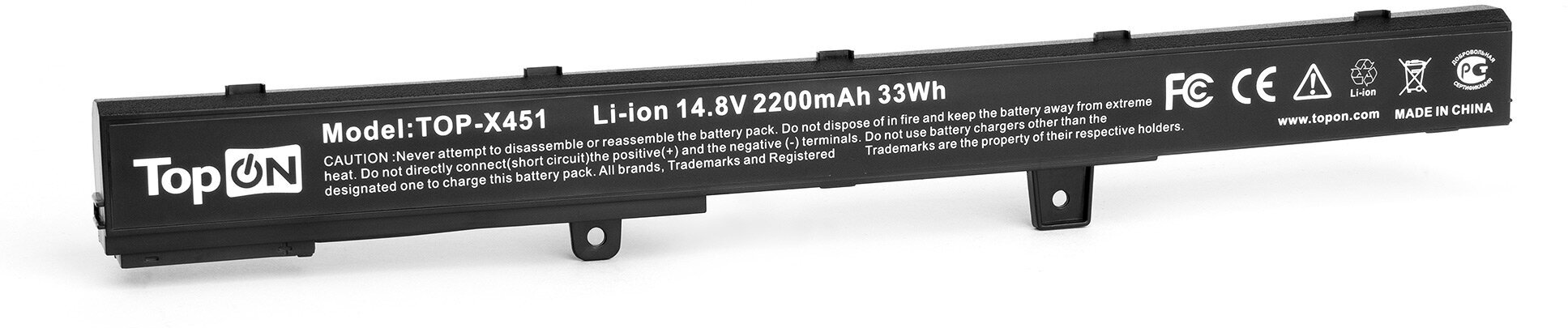 Аккумулятор для ноутбука Asus A41, A551C, D450C, F451C, P451C, R411C, X451 Series. 14.4V 2200mAh 32Wh. PN: ASX551L7, A41N1308