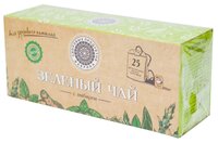 Чай зеленый Фабрика здоровых продуктов в пакетиках, 25 шт.