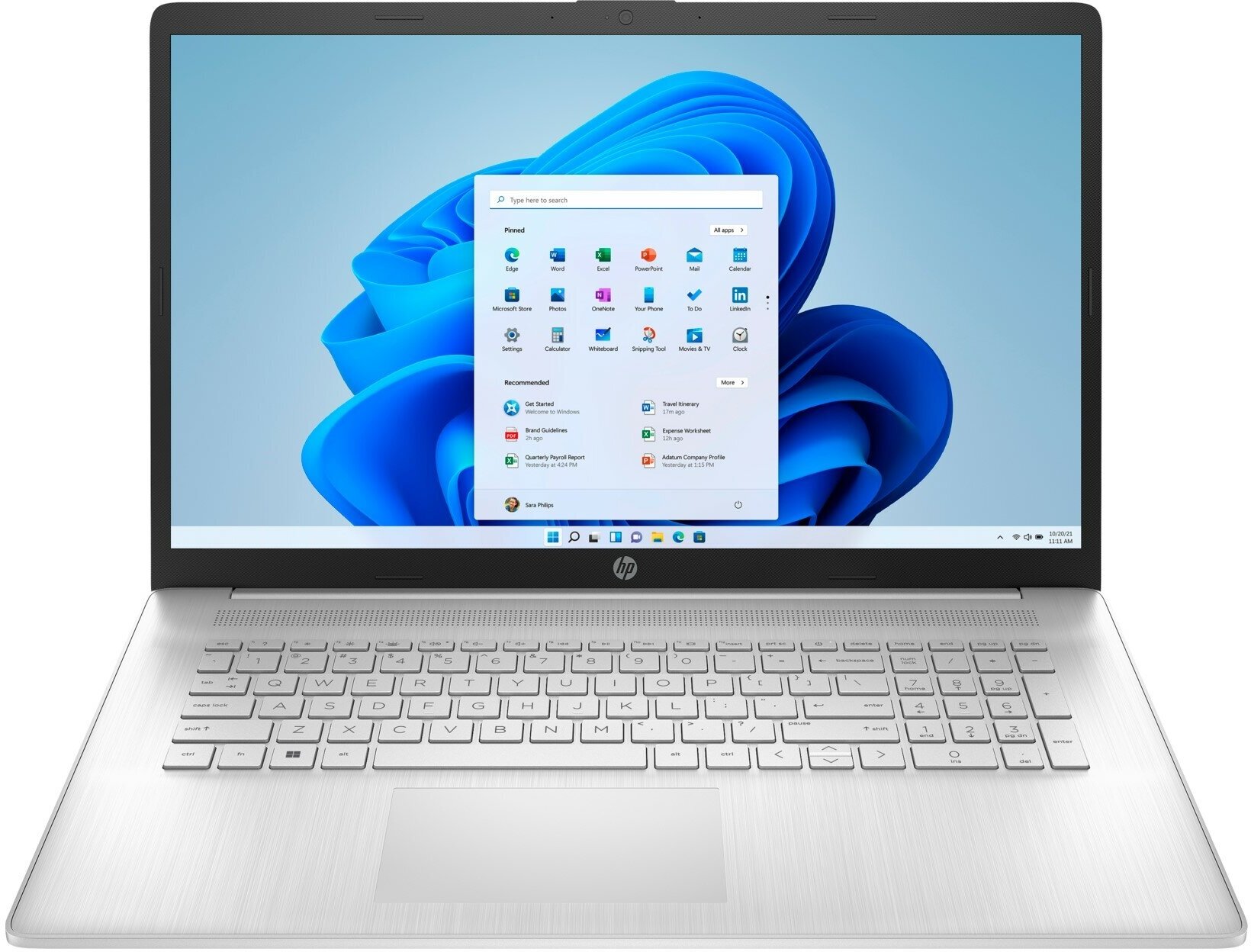 Ноутбук HP 17t-cn000 17.3" (2W0H5AV)