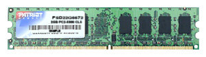 Оперативная память 2 ГБ 1 шт. Patriot Memory PSD22G6672