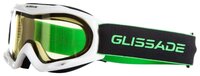 Маска GLISSADE Skip белый-черный-зеленый/прозрачный