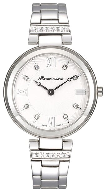 Наручные часы ROMANSON RM8A15QLW(WH), серебряный