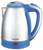 Чайник VIGOR HX 2025, silver/blue