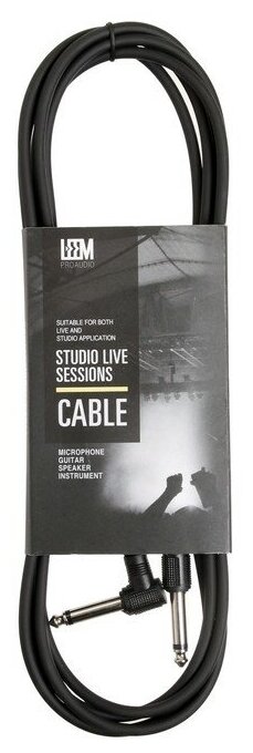 Leem Инструментальный кабель LEEM CM-10 3 м