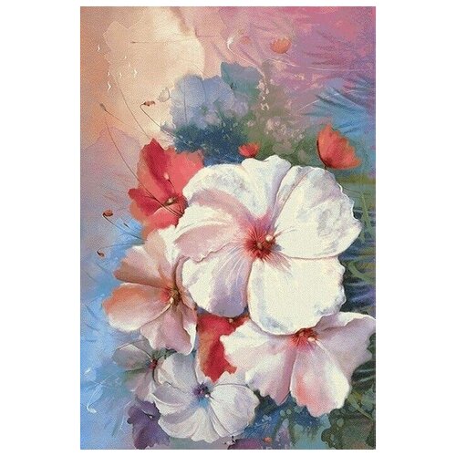 Ковер HUNNU Цветы 6A2362 165 1.6x2.3 м. ворс 10мм.