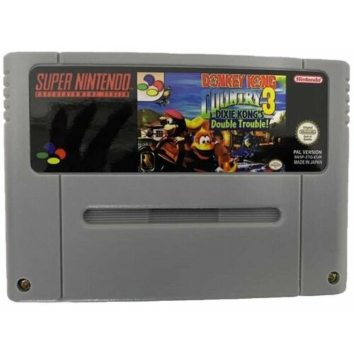 Игра для SNES Donkey Kong Country 3: Dixie Kong's Double Trouble