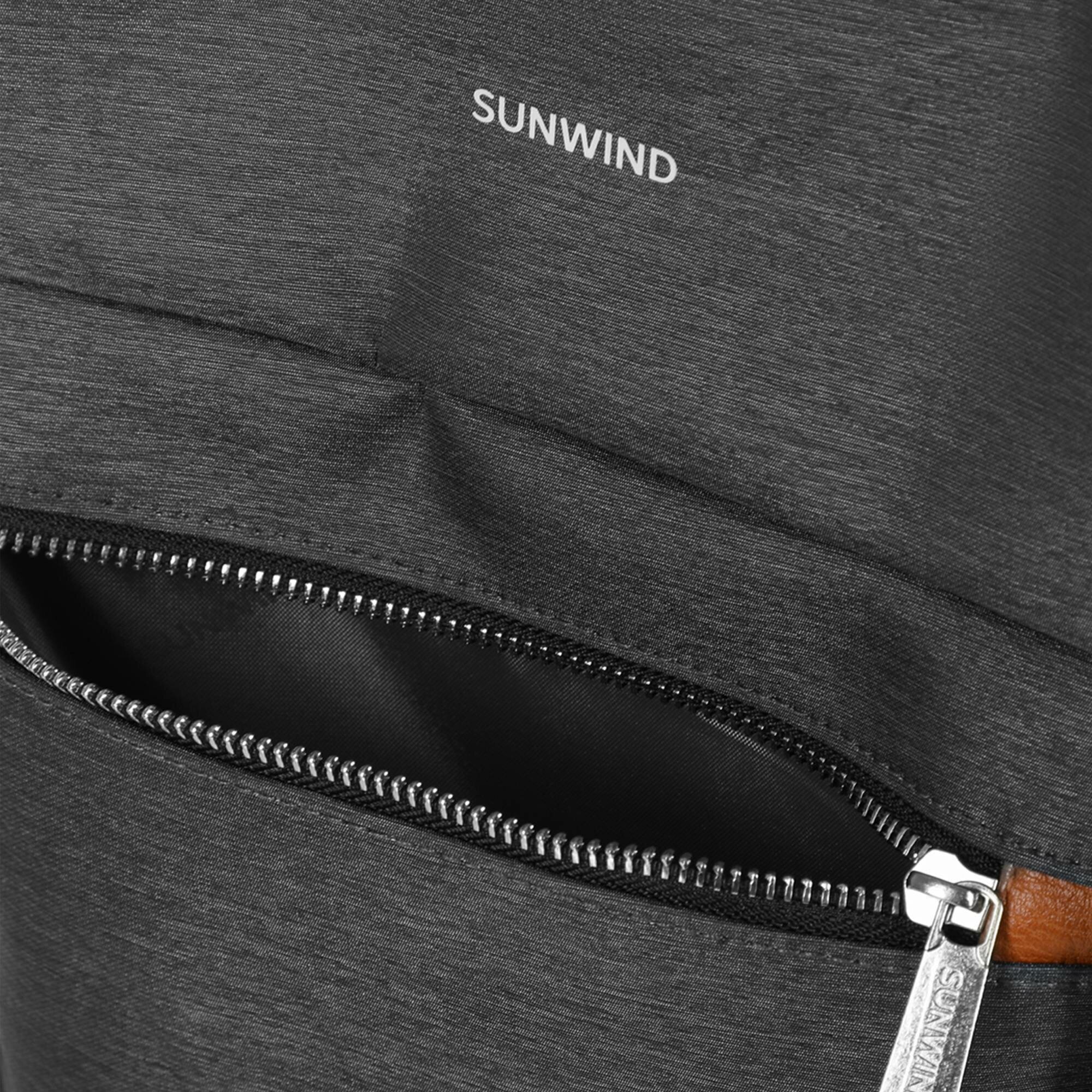 Рюкзак для ноутбука 156" SunWind SWP15A03GY нейлон темно-серый
