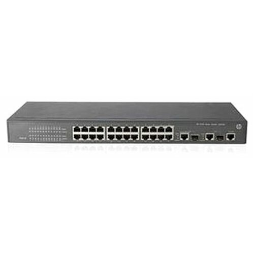 HP Коммутатор HP 3100-24 v2 EI 24 ports управляемый 2410100 19 1U JD320B 3384900₽
