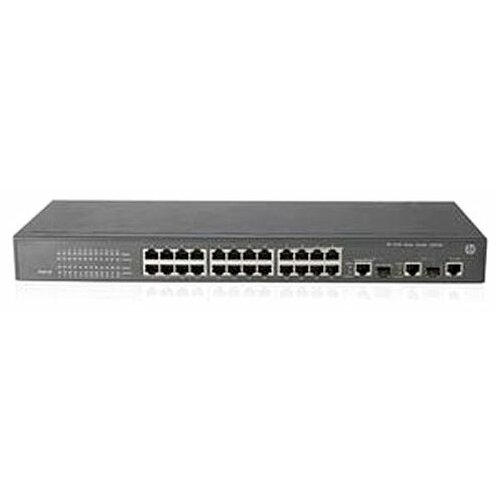 Коммутатор HP 3100-24 v2 EI (24 ports, управляемый 24*10/100, 19