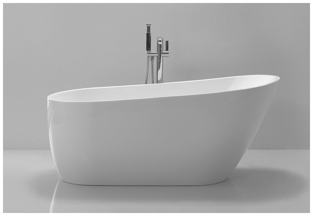 BelBagno Ванна акриловая отдельностоящая BB62-1700-W0