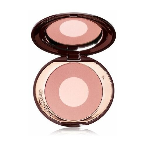Charlotte Tilbury Двухцветные пудровые румяна CHEEK TO CHIC charlotte tilbury двухцветные румяна cheek to chic the climax