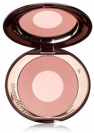 Charlotte Tilbury Двухцветные пудровые румяна CHEEK TO CHIC