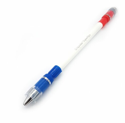 Ручка трюковая Penspinning Buster CYL красный  синий