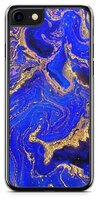 Чехол Boom Case CASE-69 для Apple iPhone 7/iPhone 8 Синий мрамор текстура