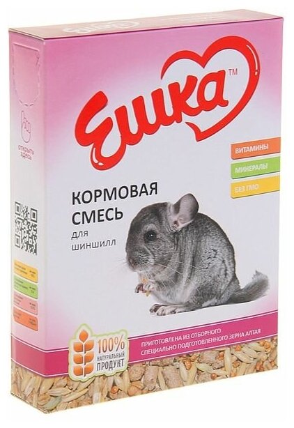 Ешка Кормовая смесь «Ешка» для шиншилл, 450 г