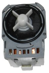 PMP004UN - Сливной насос - помпа Askoll 25W Mod. M325 (клеммы сзади, 3 защелки) Electrolux, AEG, Zanussi