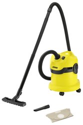 Профессиональный пылесос KARCHER WD 2 1000 Вт