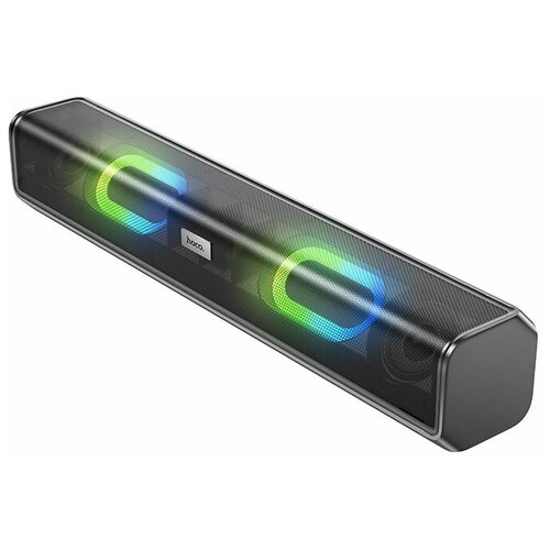 Активная портативная колонка для телефона планшета компьютера с Bluetooth и FM 10W микрофон черная 202100₽