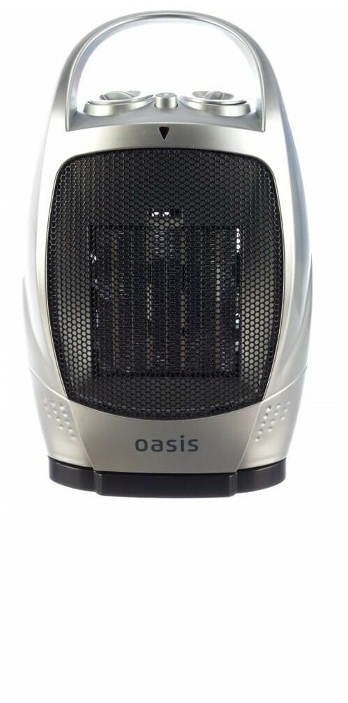 Тепловентилятор Oasis KS-15R, керамический, 1500 Вт, серебристый - фотография № 11