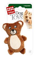 Игрушка для собак GiGwi Dog Toys Мишка (75023) коричневый