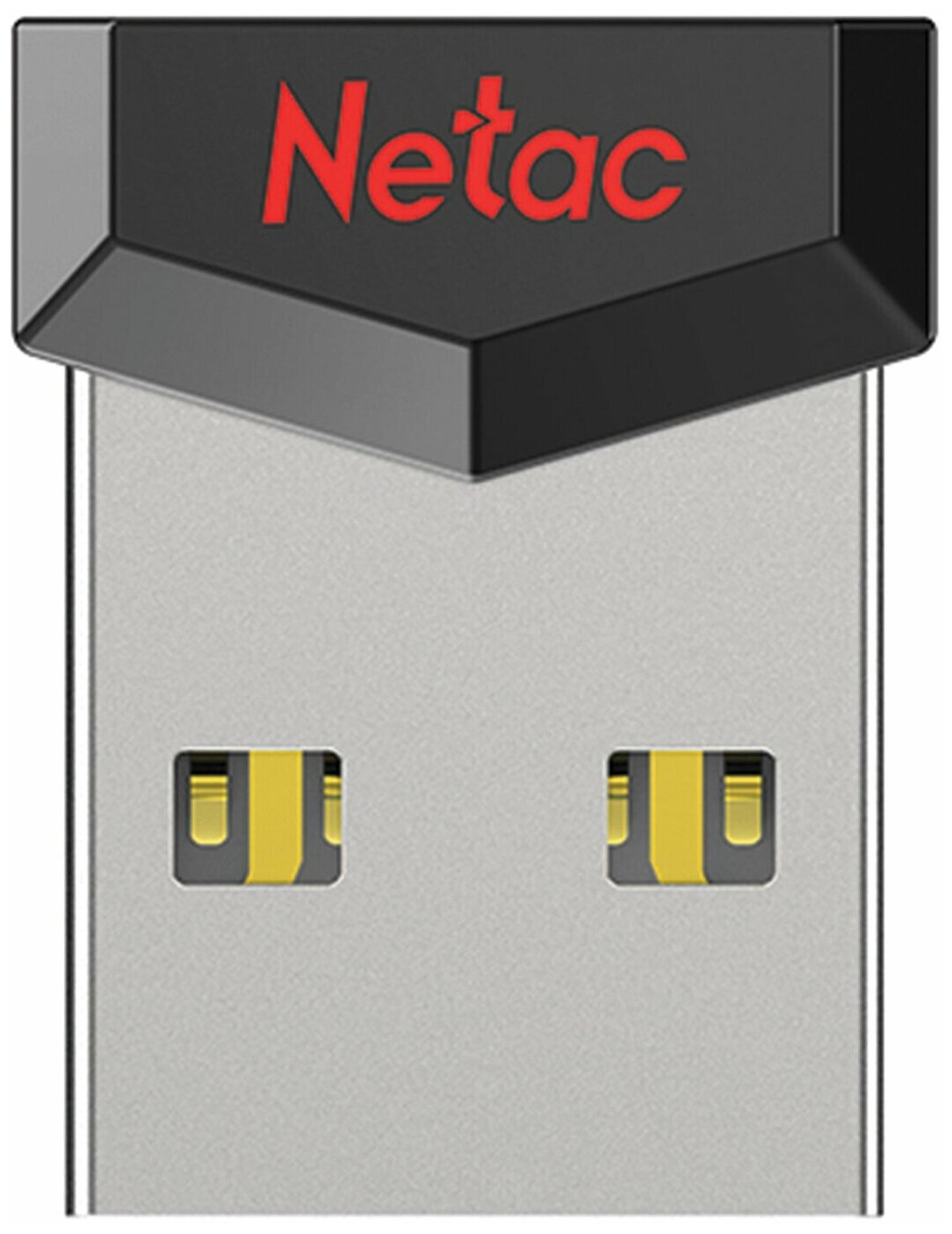 Накопитель USB 20 16GB Netac NT03UM81N-016G-20BK чёрный