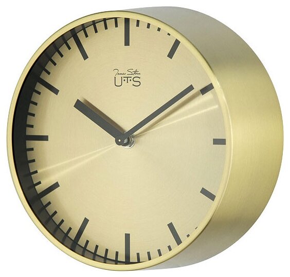 Настенные часы (20 см) 4017G, Цвет: золотой, черный