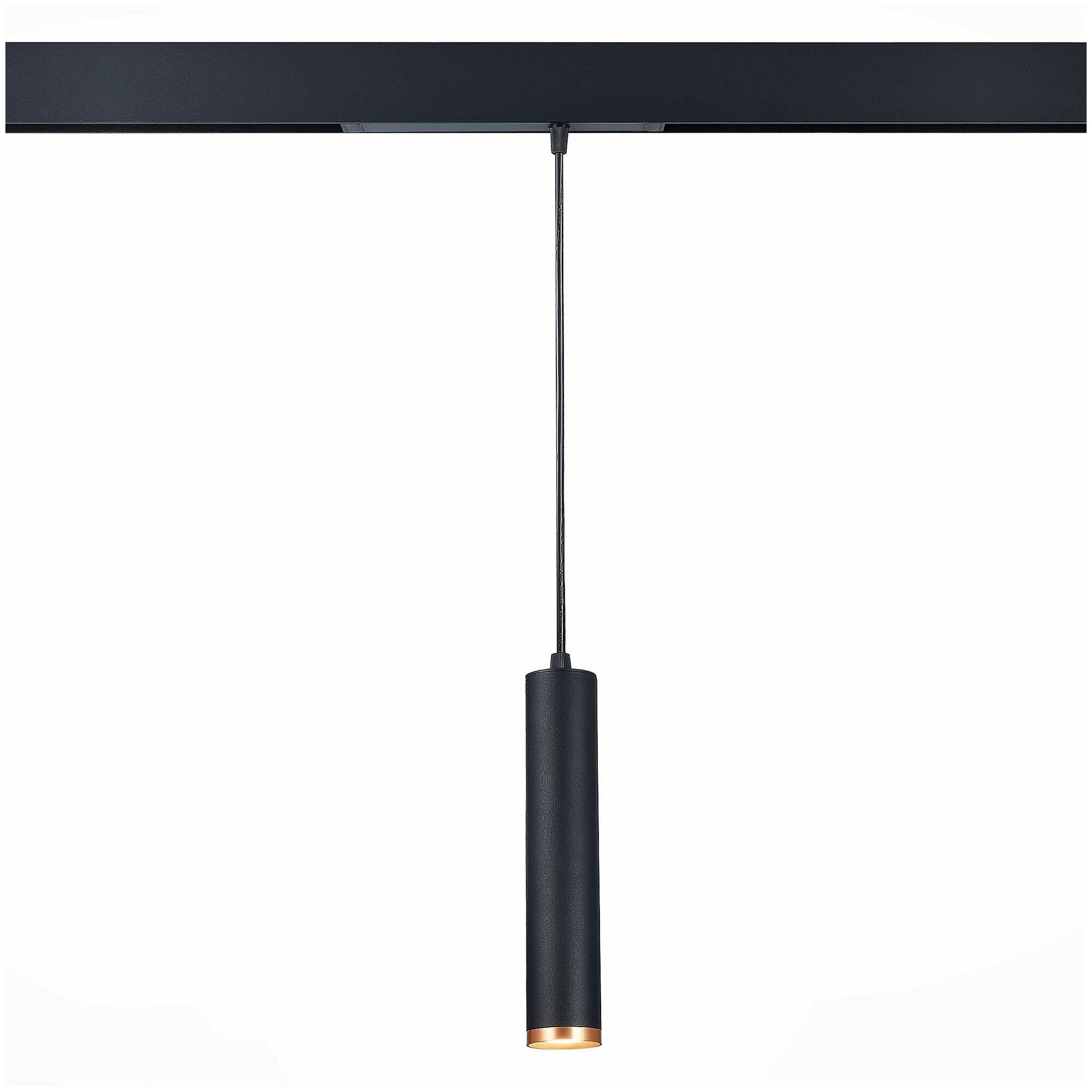 Трековый светильник ST Luce St659 ST659.493.10, LED, 10Вт, кол-во ламп:1шт, Черный