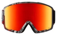 Маска ANON M3 Goggle + Spare Lens + MFI Face Mask Black/Red by Zeiss