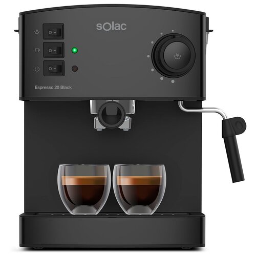 Кофемашина Solac Espresso 20 Bar Black