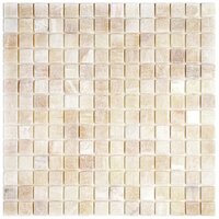 Мозаичная плитка из оникса Natural Mosaic 7M073-20T-(Onyx-Yellow) бежевый