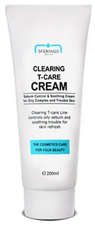 Крем для лица SFERANGS Clearing T-Care Cream