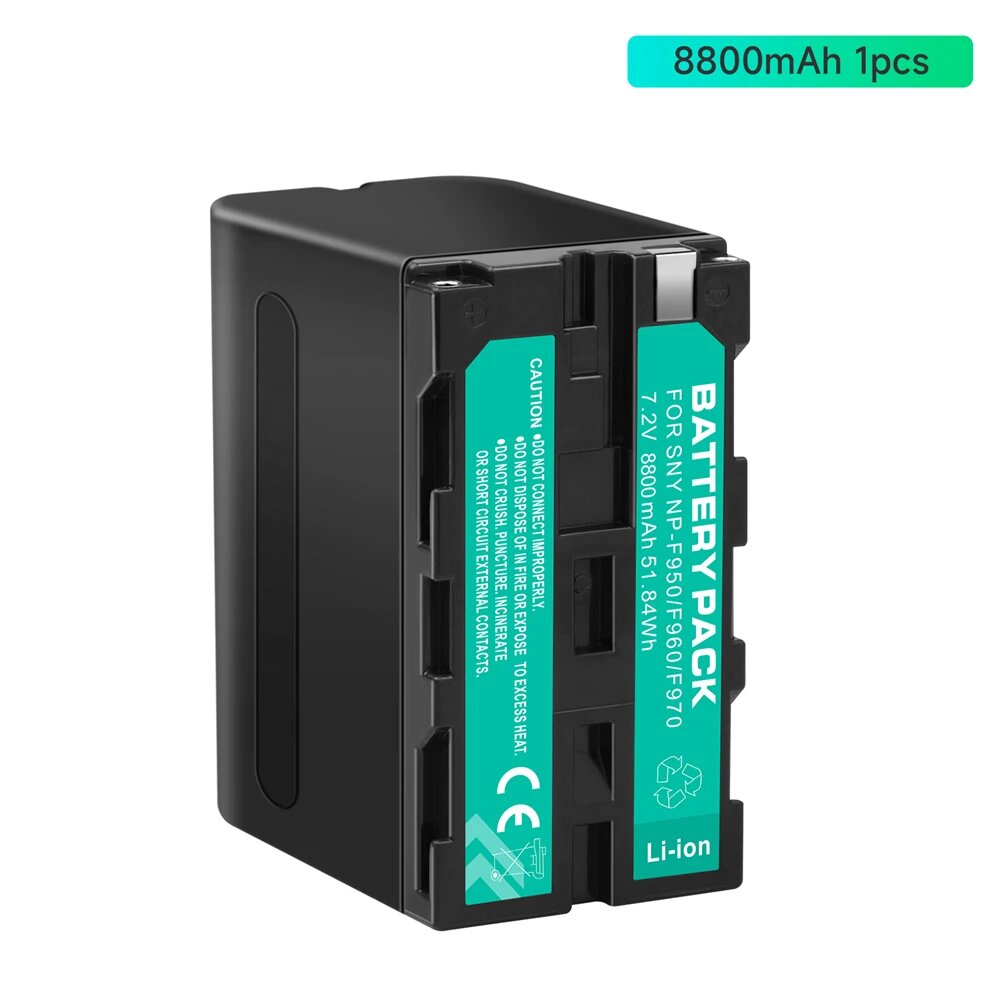 Аккумулятор для камеры Sony NP F970 F960 F960 F990 F550 F570 QM91D CCD-RV100 TRU47E
