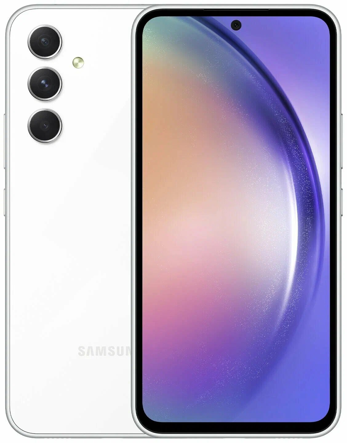 Смартфон Samsung Galaxy A54 5G (хорошее состояние), 8/256GB, белый, Exynos 1380 (5 nm), Global