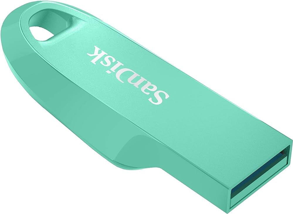 Флеш накопитель 64GB SanDisk CZ550 Ultra Curve, USB 3.2 Green