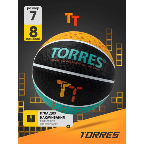 Мяч баскетбольный TORRES TT B023157, размер 7