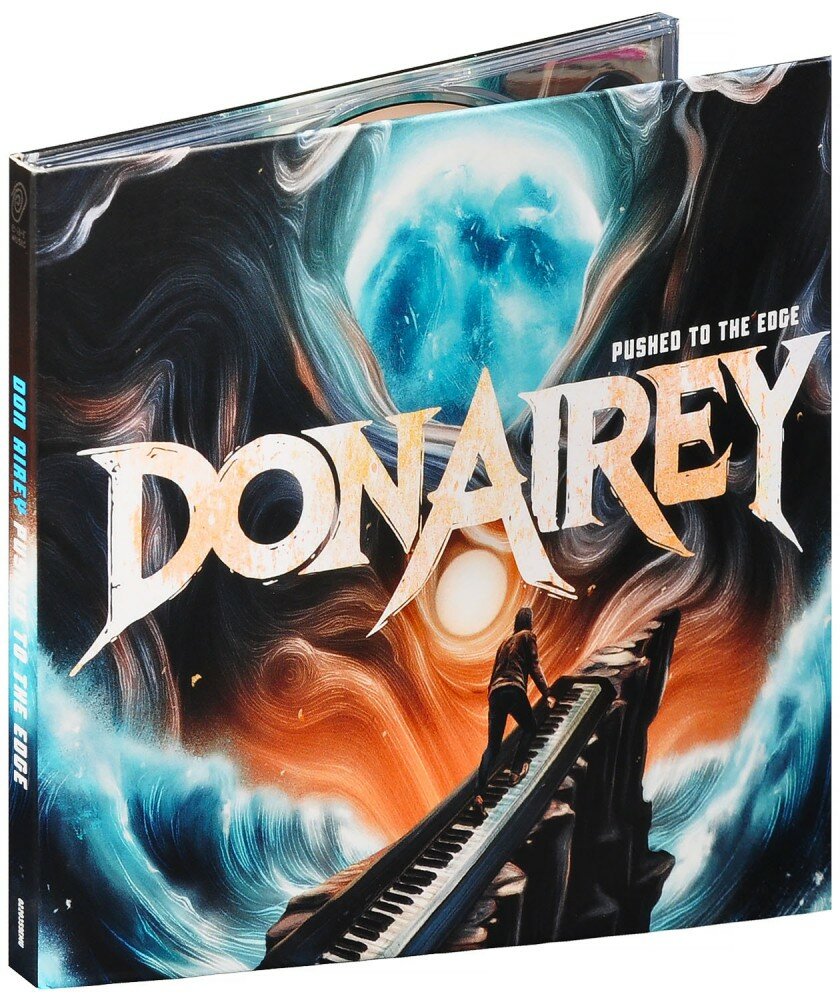 Don Airey. Pushed To The Edge (CD) (2025 год, СД диск, Картонный бокс (digipack))