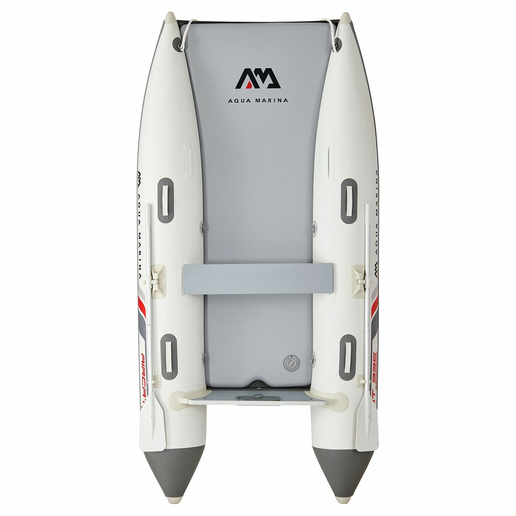 Надувная лодка-катамаран Aqua Marina AIRCAT 335 см 11' / Лодка для рыбалки и отдыха на воде