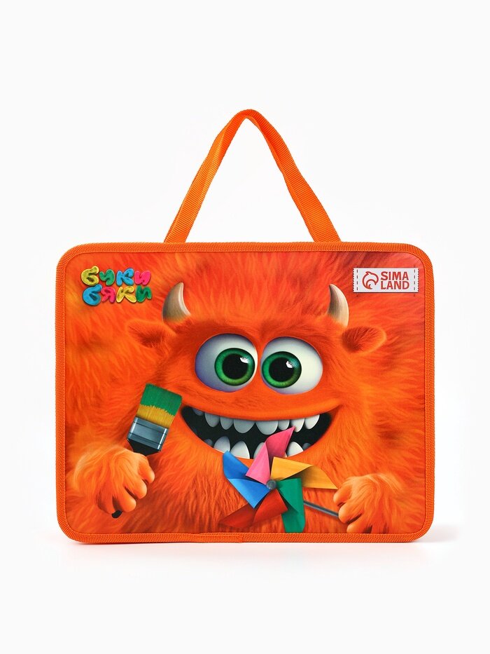 Буки Бяки Папка для труда А4 пластиковая 33×26×7.5 см Буки Бяки