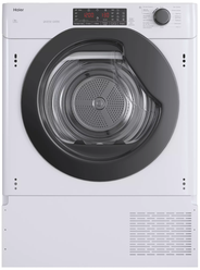 Встраиваемая сушильная машина Haier HDB4 H7A2TBEX, загрузка 7кг, тепловой насос
