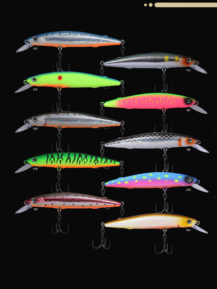 Воблер LureMax RATRI 102SPMR-158, 13 гр, суспендер — фото 1